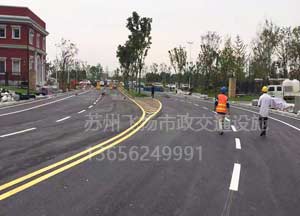 蘇州小區(qū)道路地面劃線價格_蘇州小區(qū)劃線多少錢一米？