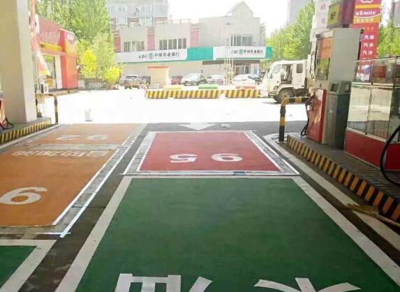 加油站車位劃線有沒有什么更好的設(shè)計(jì)方案？