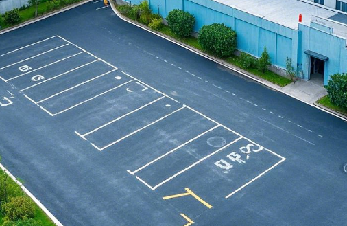 道路劃線，車位劃線，停車位劃線